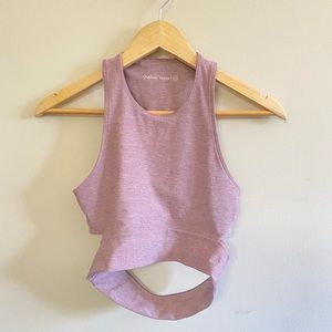 Outdoor Voices Purple Crop Tank Top Size XS